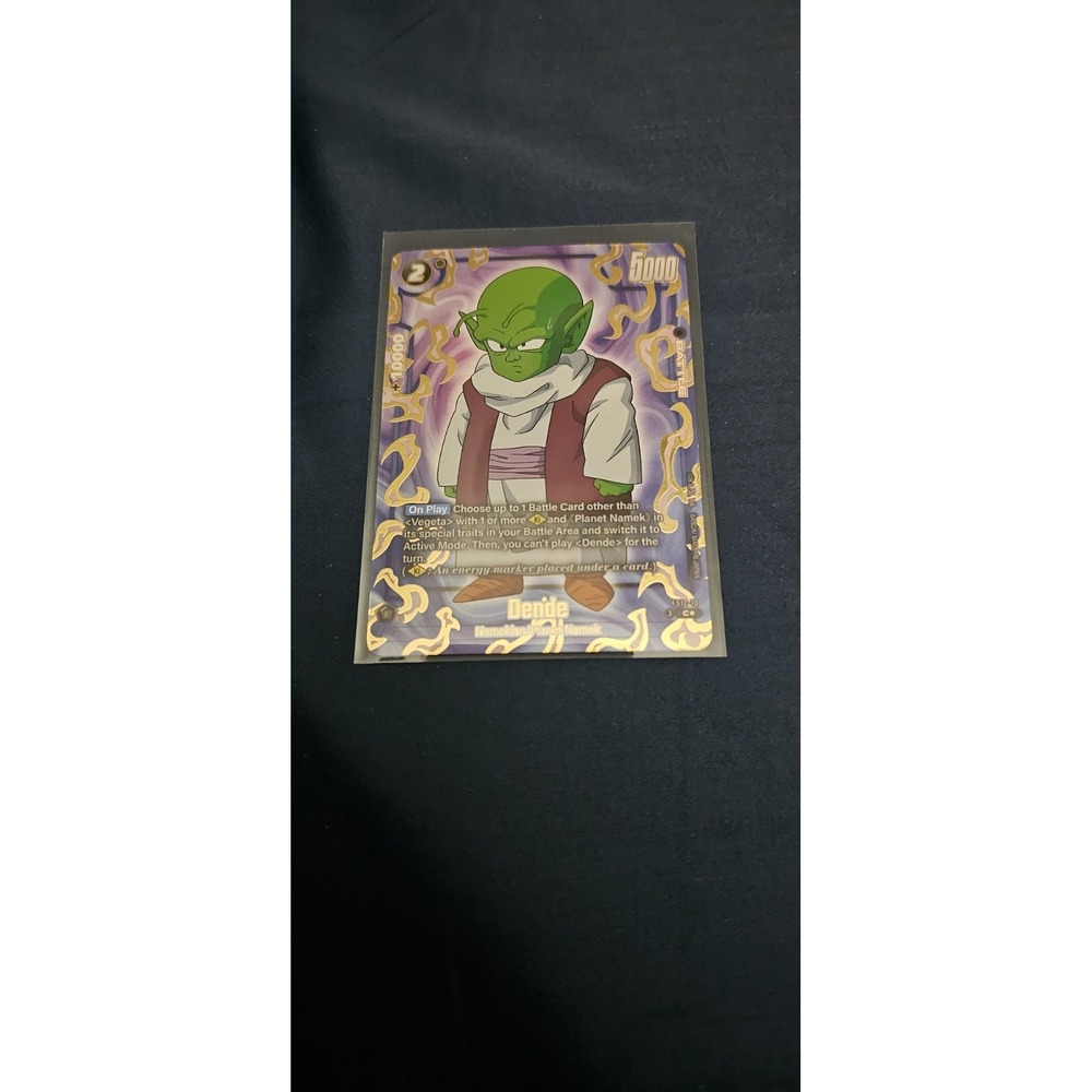 Dragon Ball Super card game Dende FS12-10 Starter deck Ex Alt Art